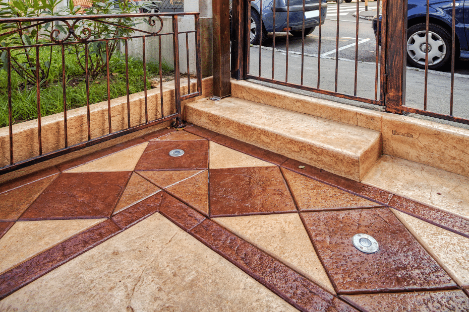 Stamped Concrete Patterns design