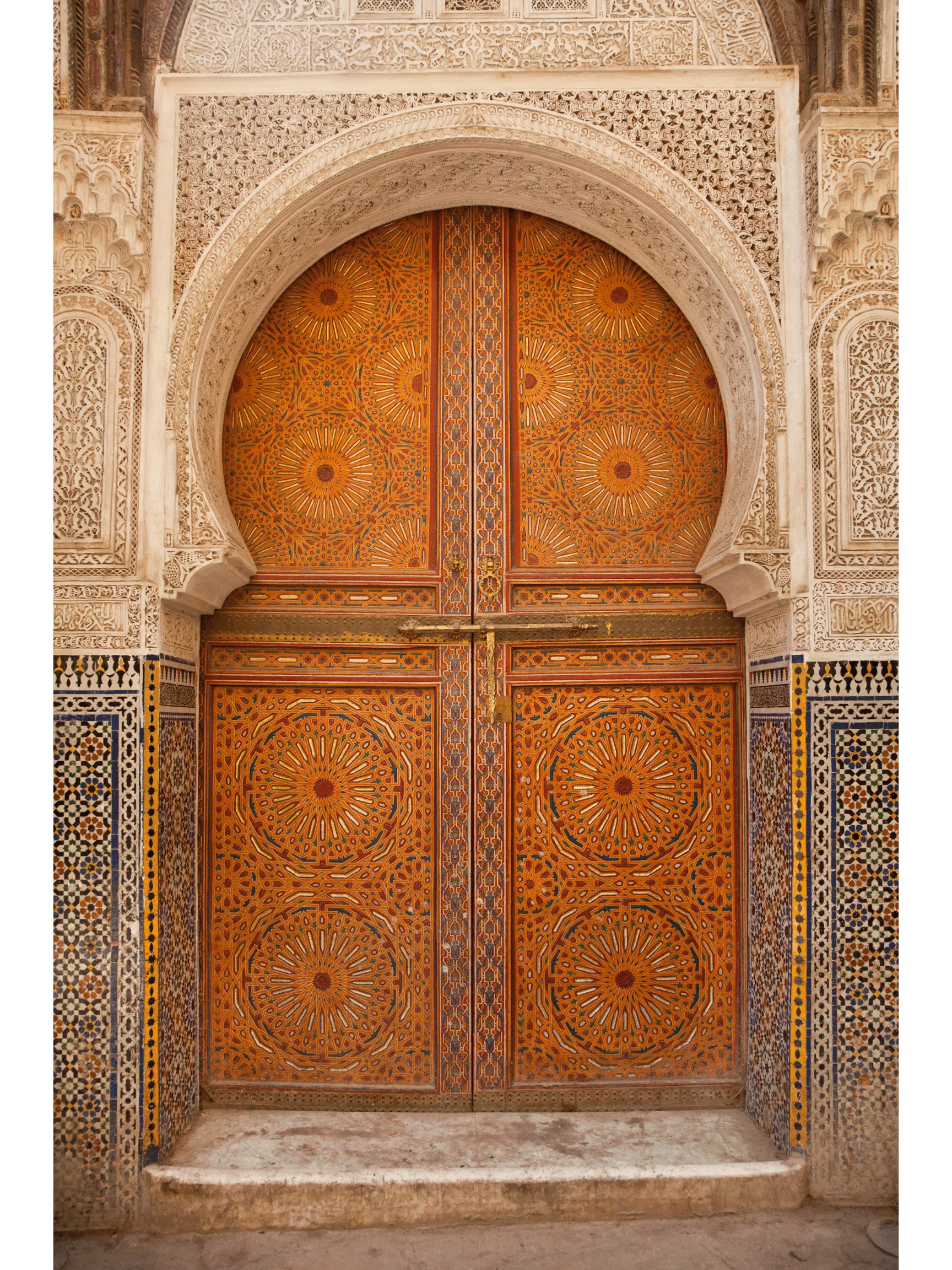double door design