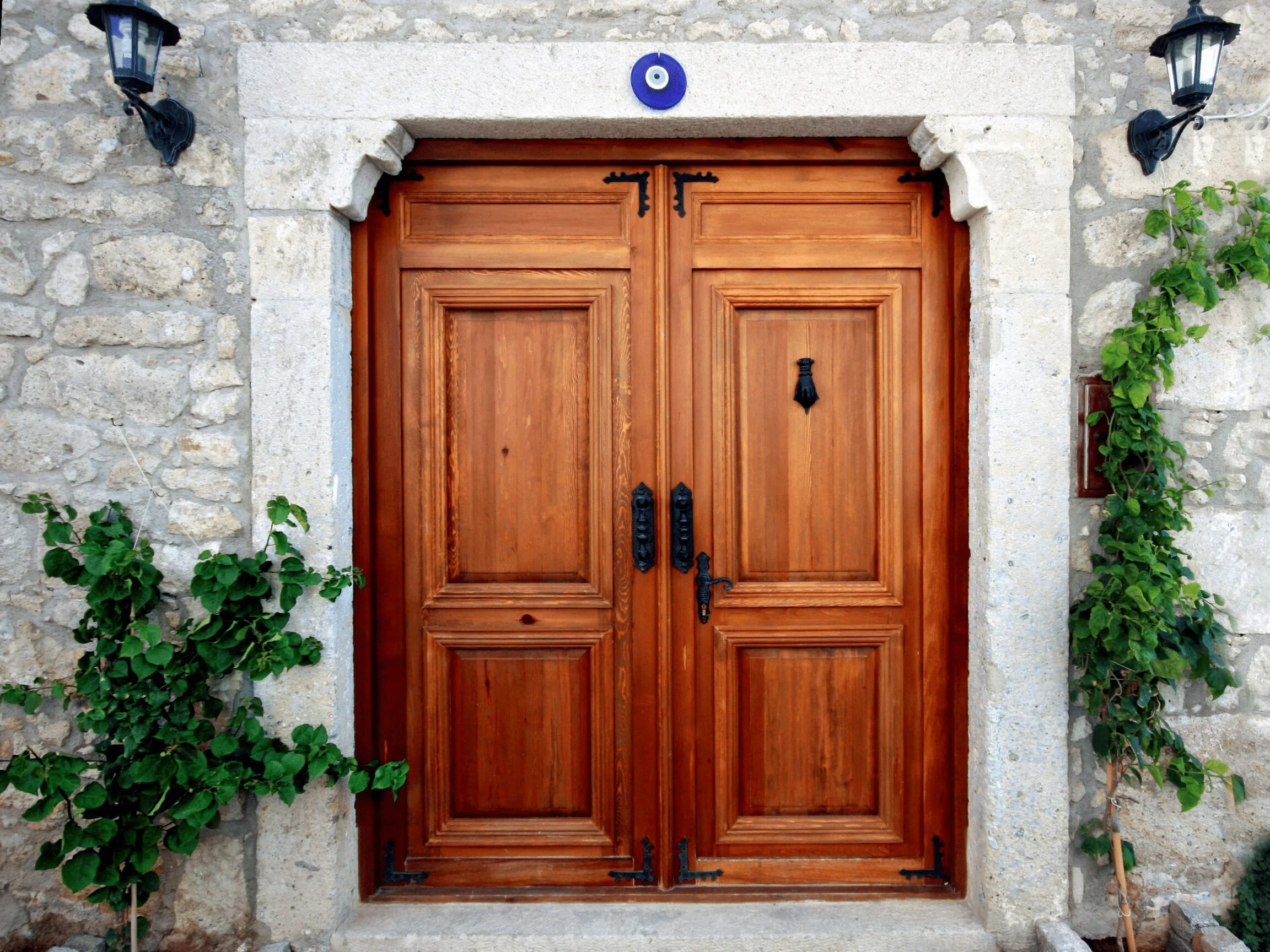 double door design