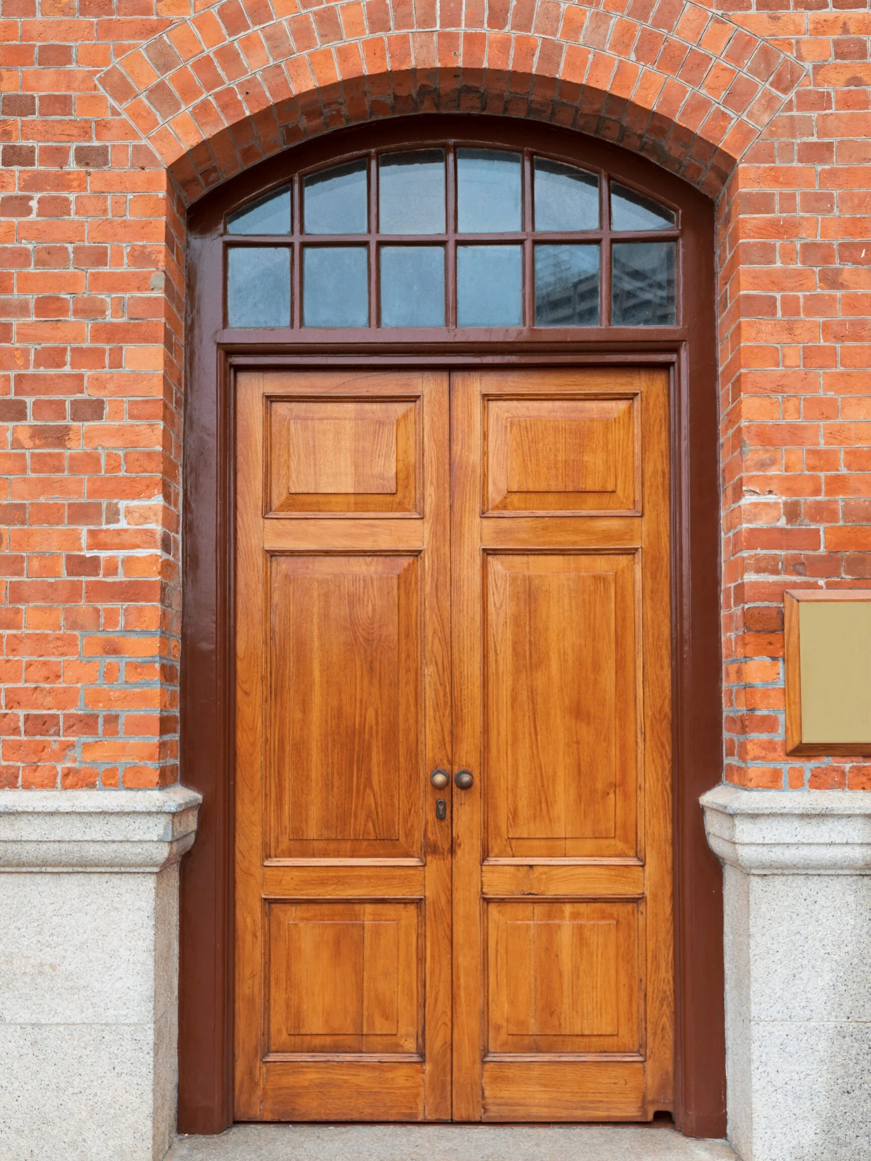 double door design