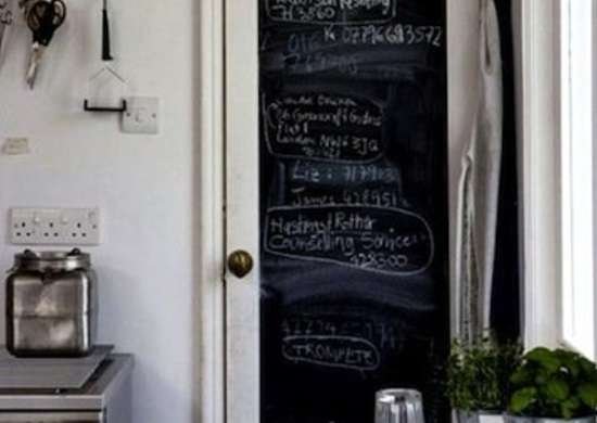 Modern Bathroom door design 17 Chalk bathroom door