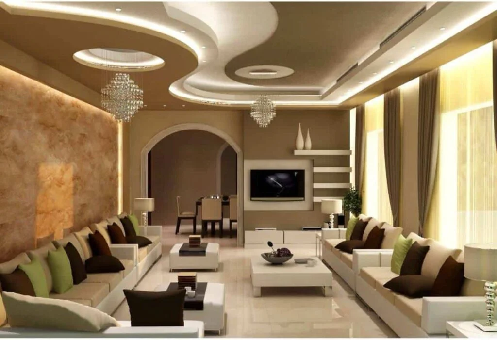 False ceiling design for Living room