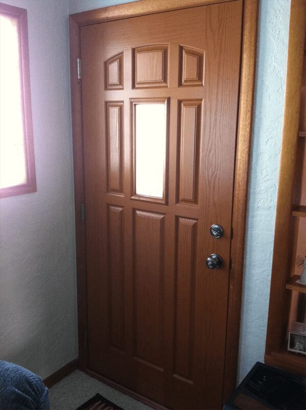 Modern Bathroom door design 3 Fiberglass bathroom door