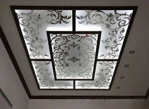 Glass false ceiling