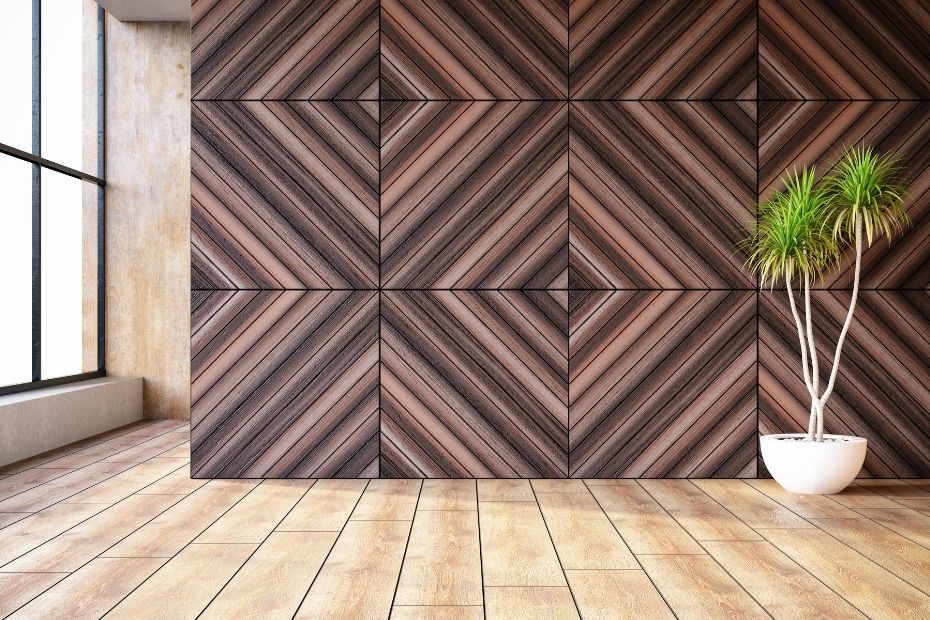 Modern-PVC-wall-panel-design-Wooden