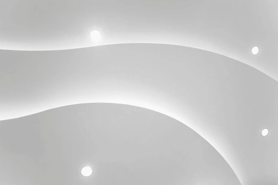 POP false ceiling designs for hall with yellow lights