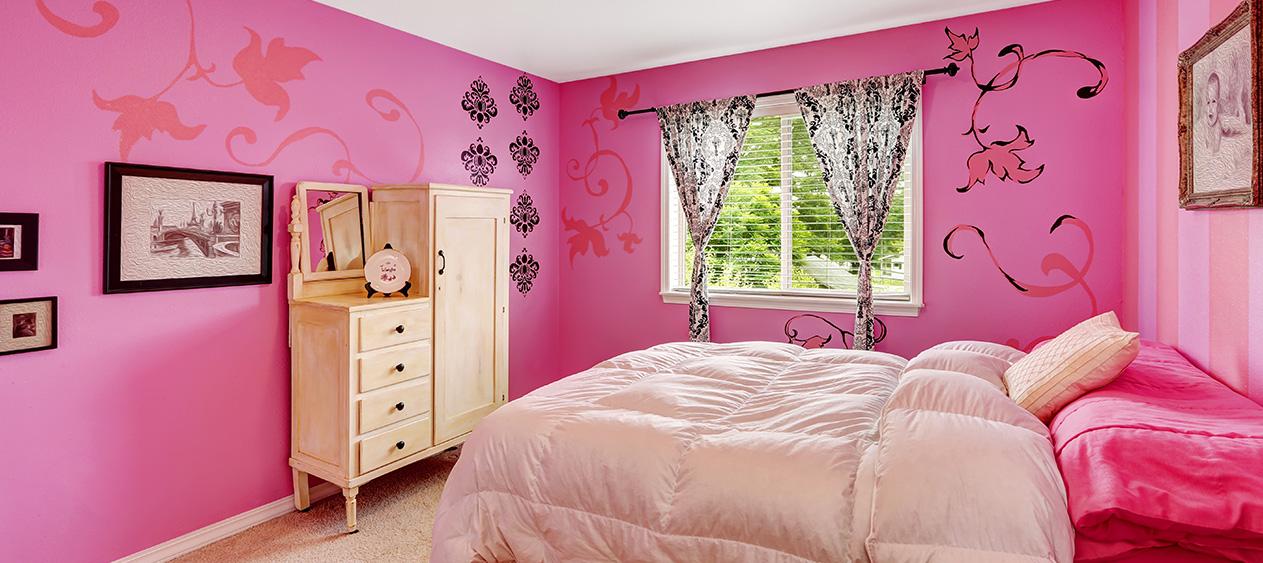 Pink For Bedroom Walls