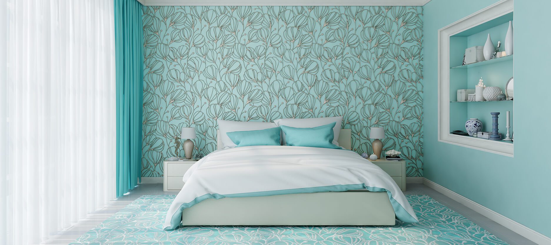 Two-Colour-Combination-For-Bedroom-Walls