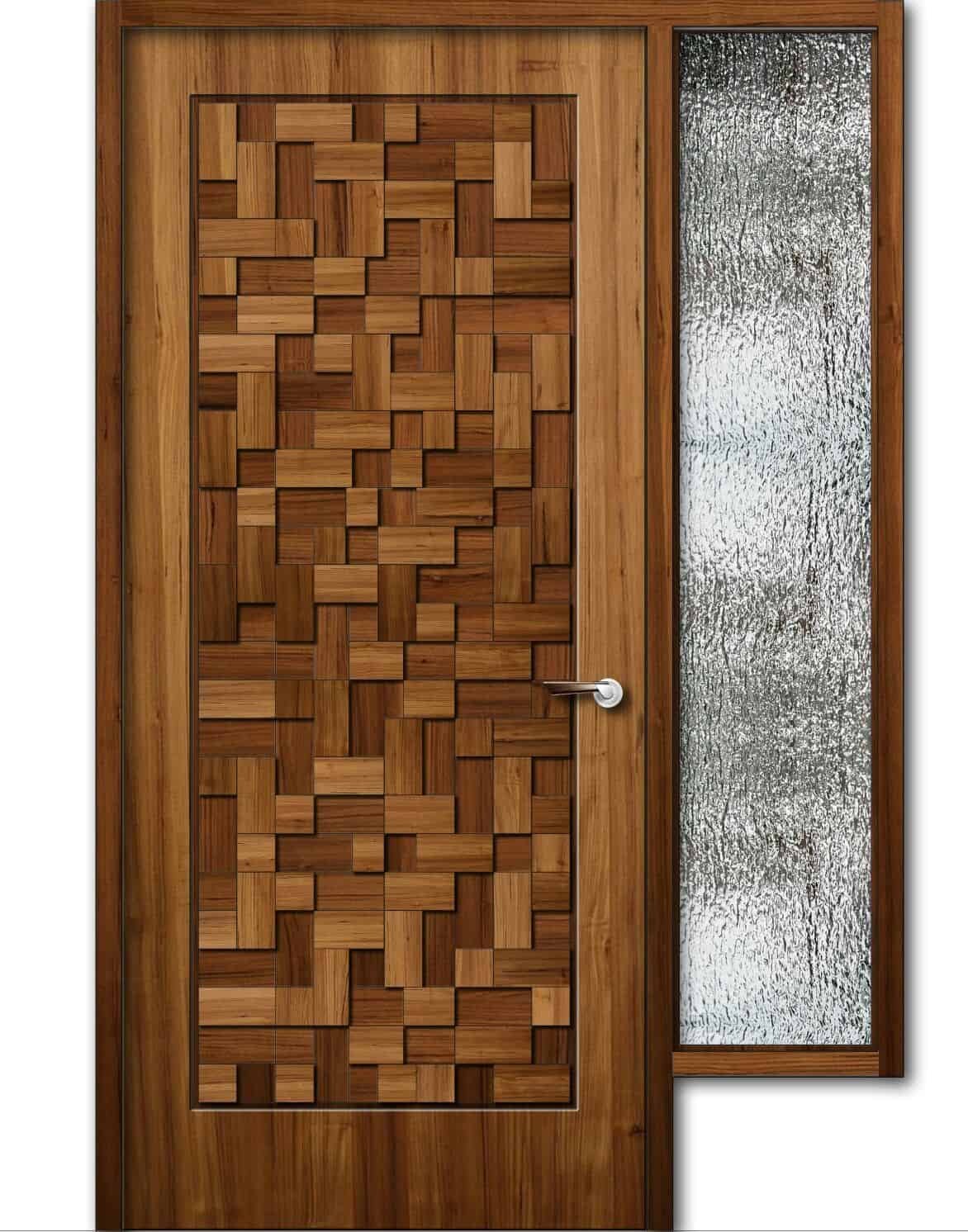 teak wood door design