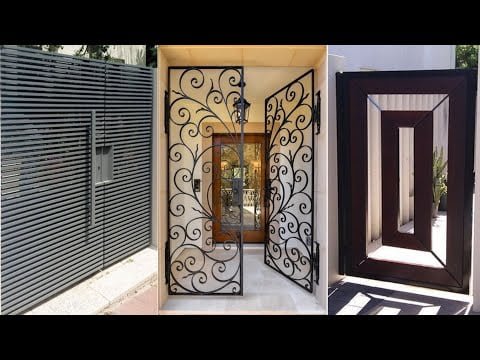 Modern Iron door designs for main door of your home 1 safety grill gate design for main door
