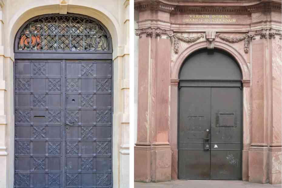 Modern Iron door designs for main door of your home 14 Iron door designs for main door
