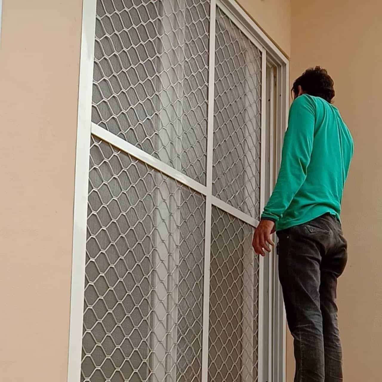 Aluminium bathroom door design 39 aluminium jali grill door
