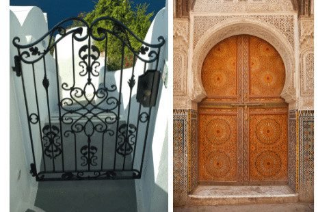 Modern Iron door designs for main door of your home 3 double door grill design