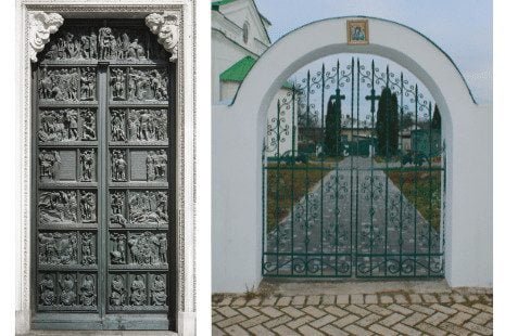 Modern Iron door designs for main door of your home 5 front door grill design