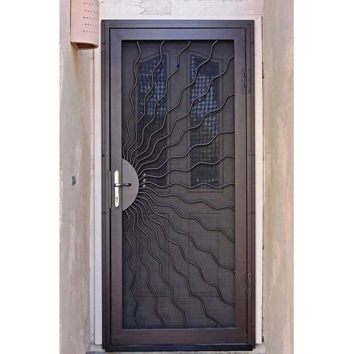Modern Iron door designs for main door of your home 21 iron safety door design