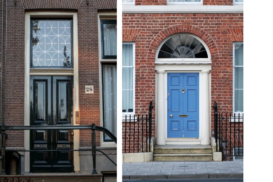 modern main double door design