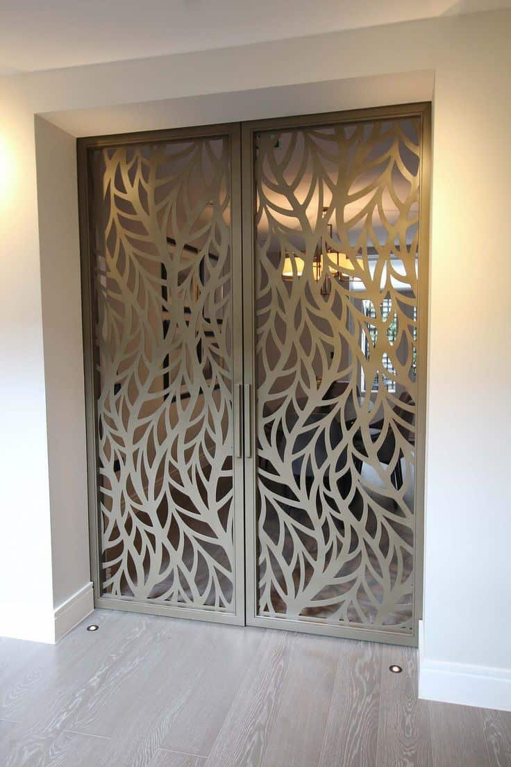 Latest & Modern wooden Jali door designs with photos 21 modern wooden jali double door design for home