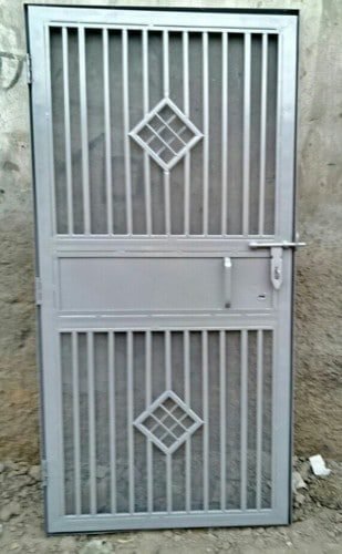 Modern Iron door designs for main door of your home 32 single iron gate design
