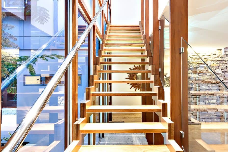 Modern stairs railing designs in steel 7 staircase railing