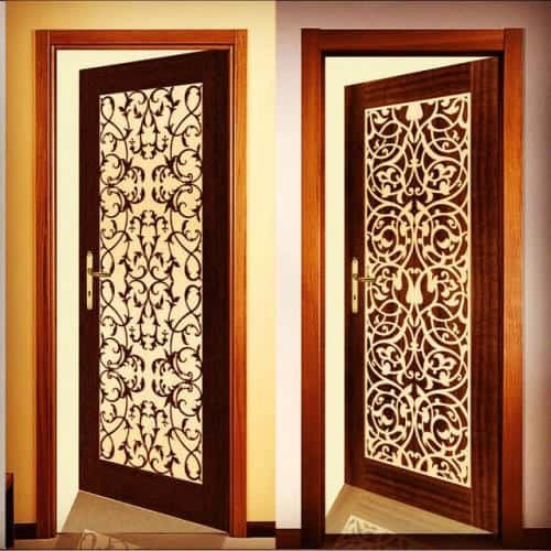 Latest & Modern wooden Jali door designs with photos 14 wooden jali design for main door