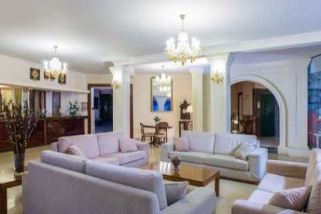 indian middle class living room