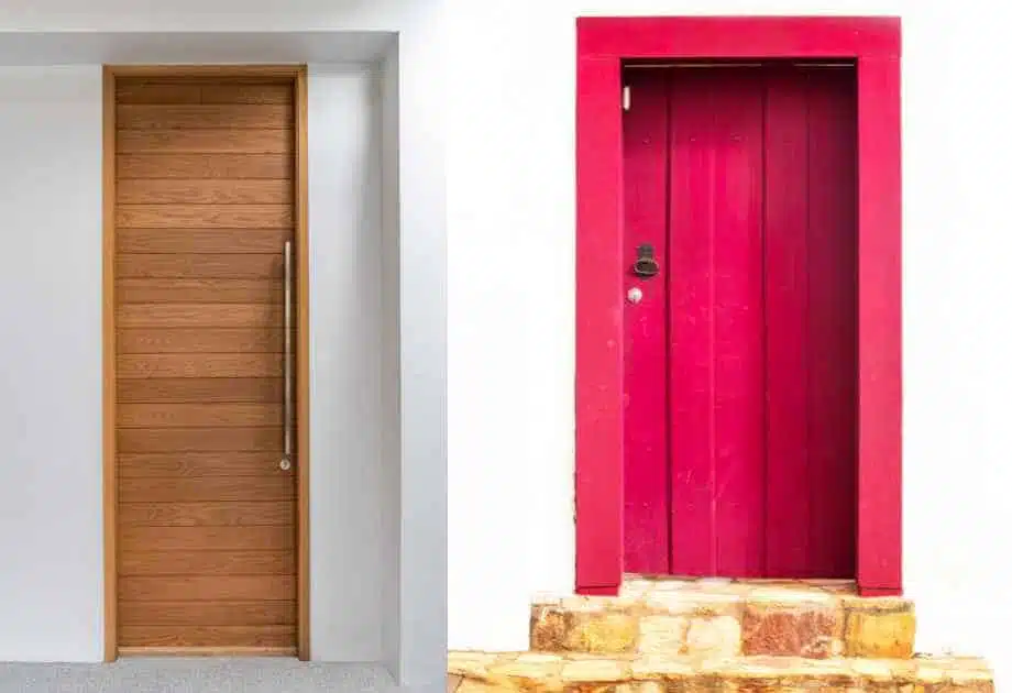 Modern Sunmica door design 18 Flush Door Designs With Mica 3