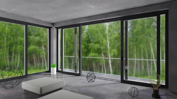 Modern Sliding door designs for Living room 5 Large glass sliding door