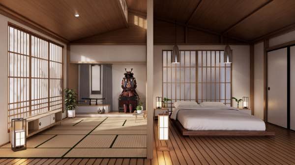 Modern Sliding door designs for Living room 32 Sliding door japanese style
