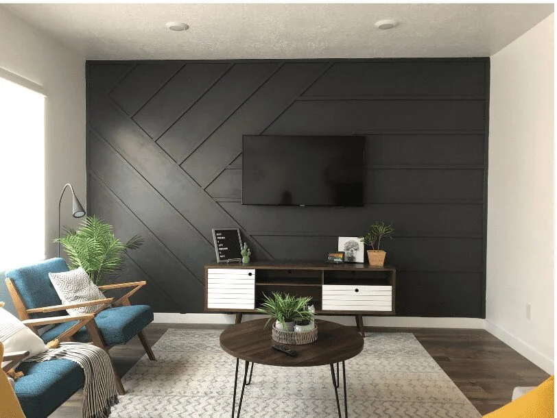 board and batten full wall