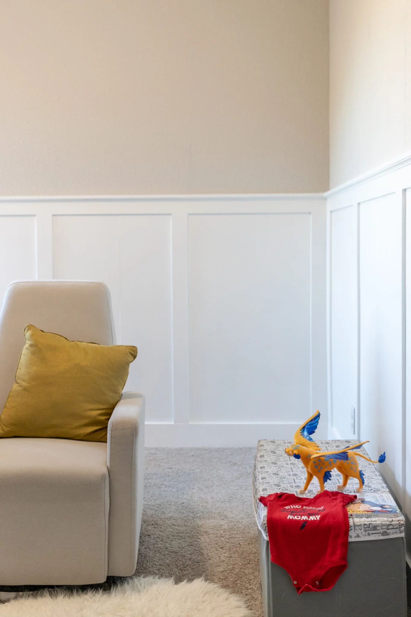 board and batten half wall