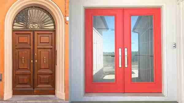 fancy double door design
