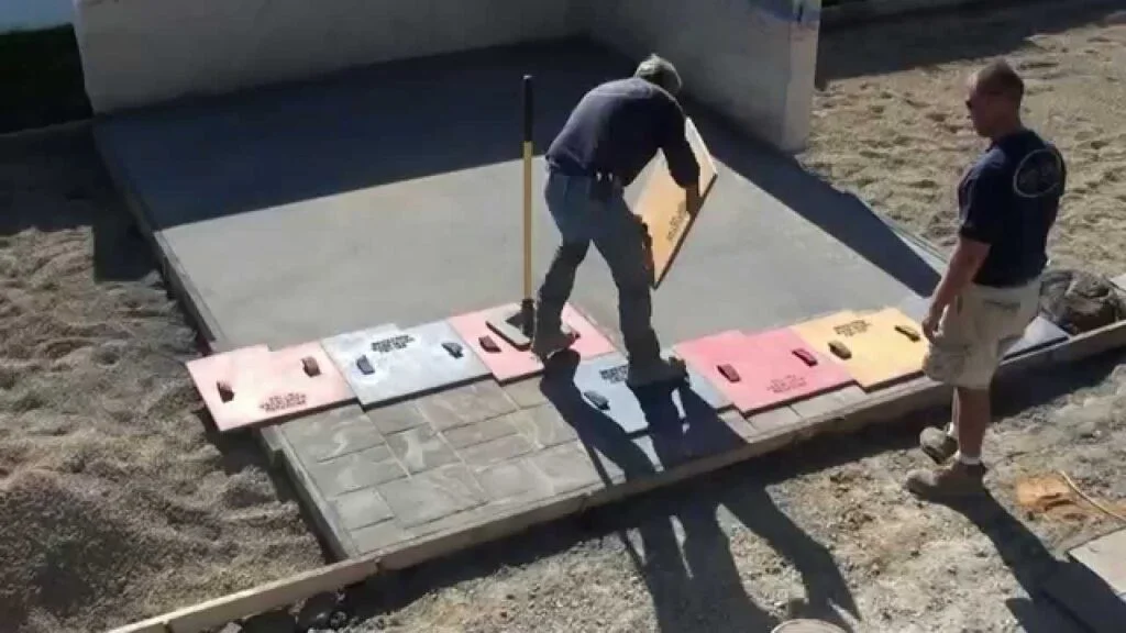 stamped concrete