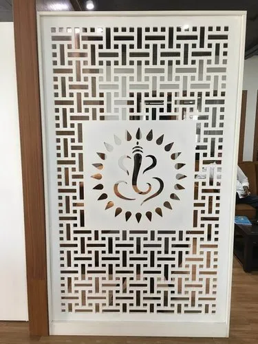 wpc white designer board Indian style