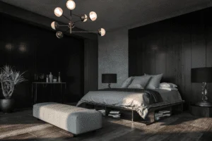 Charcoal Grey wall color for grey flooring 5