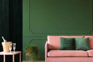 mint green wall color for Grey floor 11