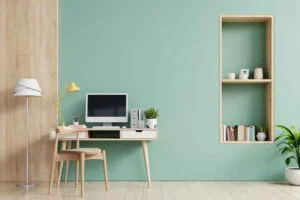 mint green wall color for Grey floor 3