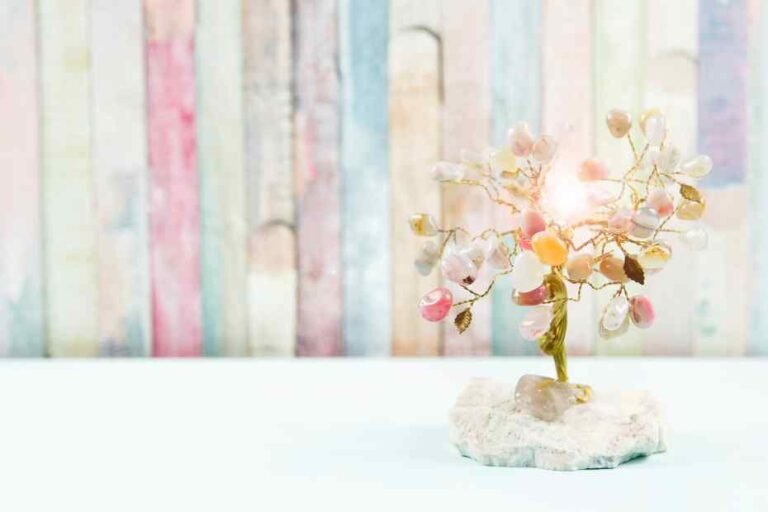 Feng shui crystal tree also known as gem tree