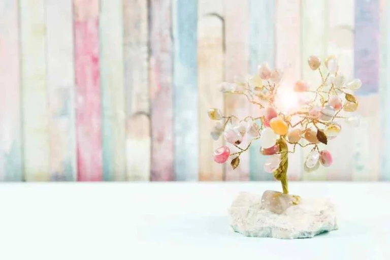 Feng shui crystal tree also known as gem tree