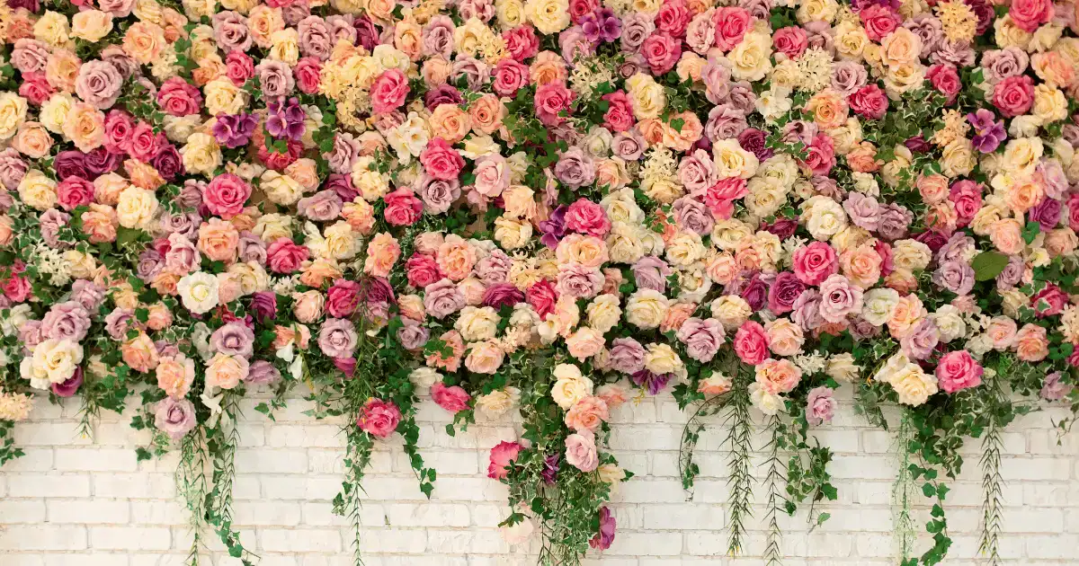 floral design for wall