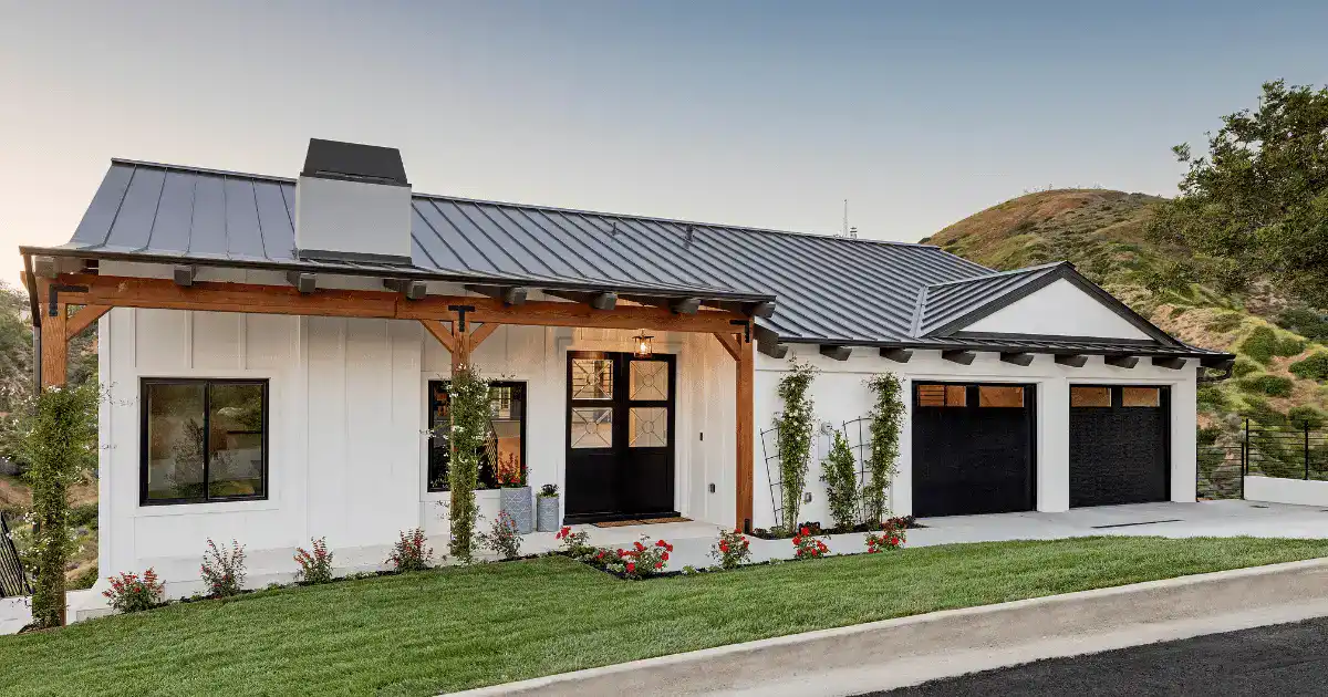 low budget single floor house design