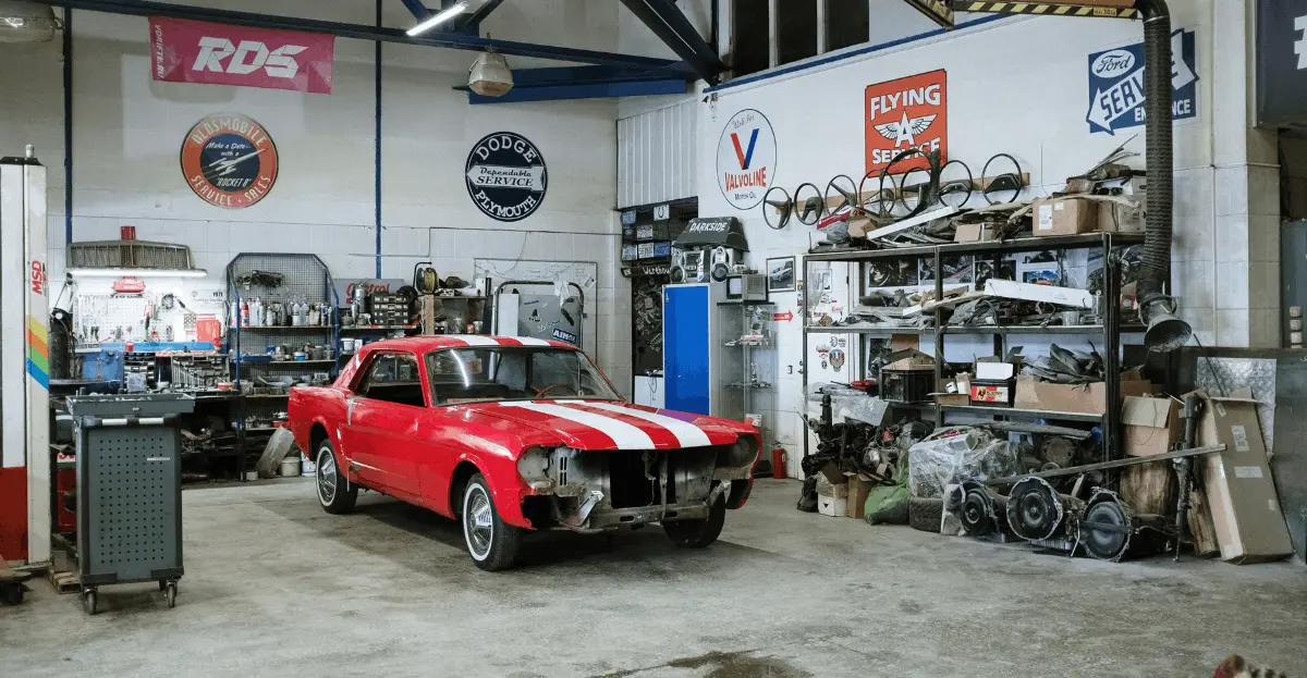 garage interior
